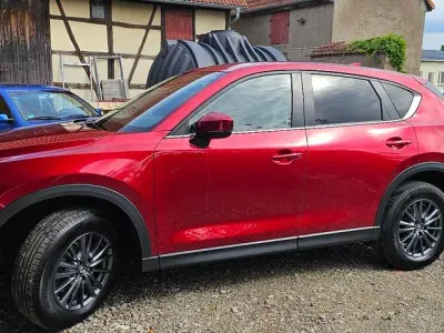 Gebraucht Mazda CX-5 Exclusive-Line 150 PS (110 kW) 2020 Rot SUV