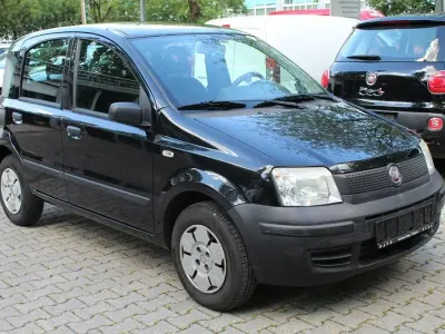 Gebraucht Fiat Panda Active 54 PS (39 kW) 2009 Schwarz Kleinwagen