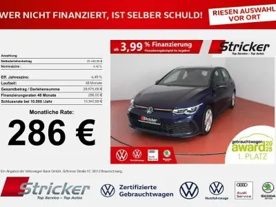 Usata VW Golf VIII GTI 245 CV (180 kW) 2021 Blu Berlina