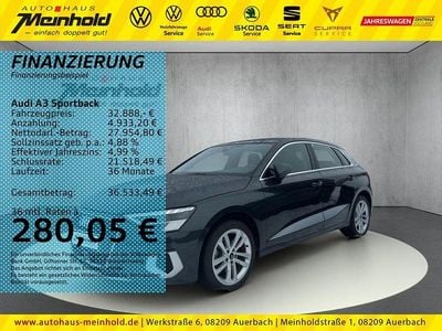 Manhattangrau metallic Gebraucht 2024 Audi A3 Advanced Limousine | 32.888 € (Fairer Preis)