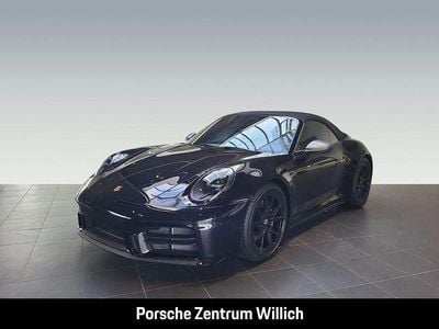 Neu Porsche 911 Carrera T 394 PS (289 kW) 2025 Tiefschwarzmetallic Cabrio