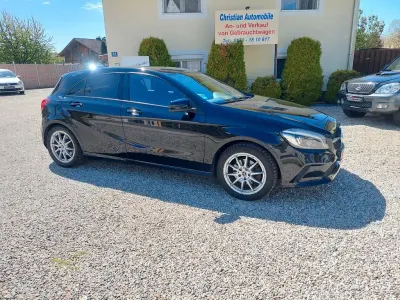 Brugt Mercedes A220 177 HK (130 kW) 2016 Sort Sedan