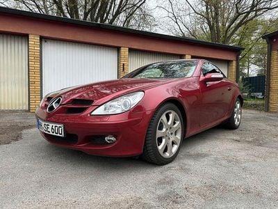 Usata Mercedes SLK350 AMG 272 CV (200 kW) 2005 Rosso Cabrio