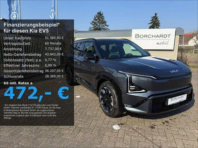 Neu Kia EV5 GT-Line 160 kW (218 PS) 2026 Grau SUV