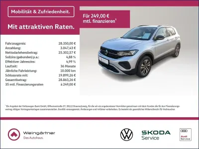 Nowe VW T-Cross 116 KM (85 kW) 2026 Srebrny SUV