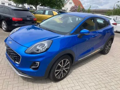 Gebraucht Ford Puma Titanium 125 PS (91 kW) 2020 Blau SUV