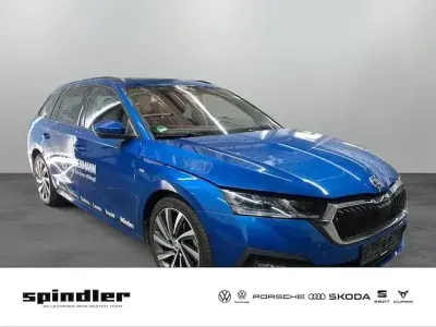 Gebraucht Skoda Octavia Ambition 150 PS (110 kW) 2023 Raceblau metallic Kombi