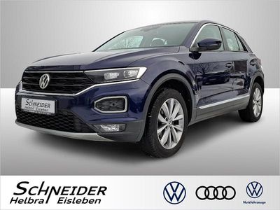 Gebraucht VW T-Roc Style 116 PS (85 kW) 2020 Atlantik blue (metallic) SUV