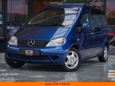 Gebraucht Mercedes Vaneo 125 PS (91 kW) 2002 Blau Van / Kleinbus