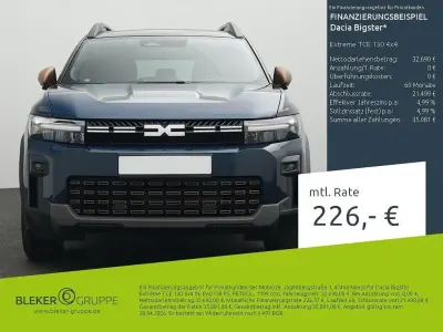 Neu Dacia Bigster Extreme 131 PS (96 kW) 2026 Indigoblau SUV