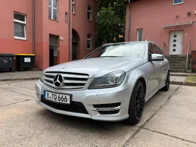 Gebraucht Mercedes C220 AMG 170 PS (125 kW) 2011 Silber Kombi