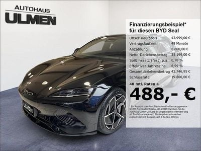 Schwarz Gebraucht 2025 BYD Seal Limousine | 43.999 € (Fairer Preis)