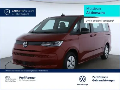 Second-hand VW Multivan 150 CP (110 kW) 2024 Roșu Monovolum