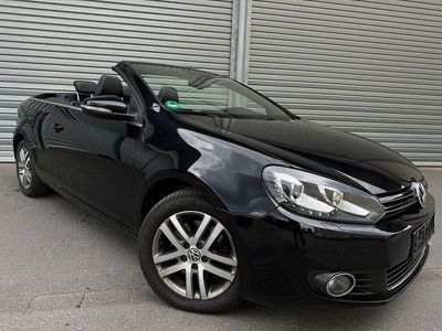 Gebraucht VW Golf Cabriolet Exclusive 160 PS (117 kW) 2012 Schwarz Cabrio