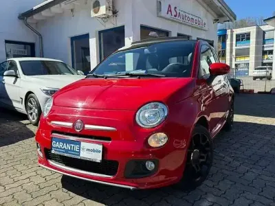 Używany Fiat 500 S 69 KM (50 kW) 2014 Czerwony Kabriolet