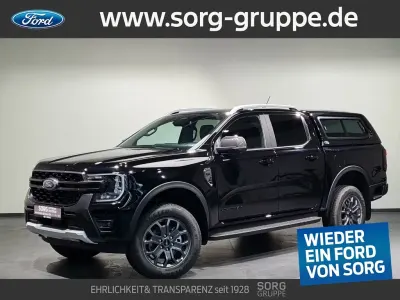 Uusi Ford Ranger Wildtrack 205 HP (150 kW) 2026 Musta Nouto