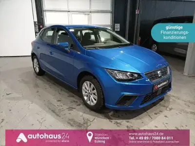 Used Seat Ibiza Style 110 HP (80 kW) 2022 Blue Hatchback