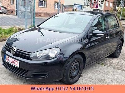 Usata VW Golf VI Trendline 110 CV (80 kW) 2009 Nero Utilitaria