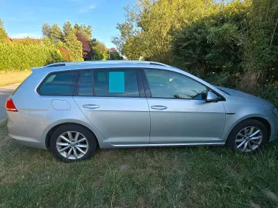 Gebraucht VW Golf VII LOUNGE 110 PS (80 kW) 2015 Silber Kombi