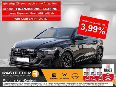 gebraucht Audi Q8 55 TFSI S line Leder+PanoSD+AHK+Matrix+22Z+ACC+360+ParkAss+Memo