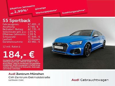 Gebraucht Audi S5 Sportback Ambiente 341 PS (250 kW) 2022 Turboblau Kleinwagen