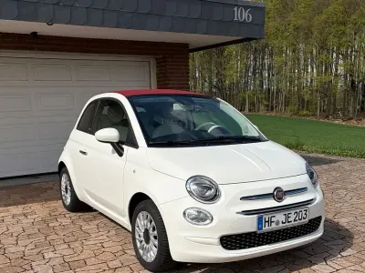 Usata Fiat 500C Lounge 69 CV (50 kW) 2020 Bianco Cabrio