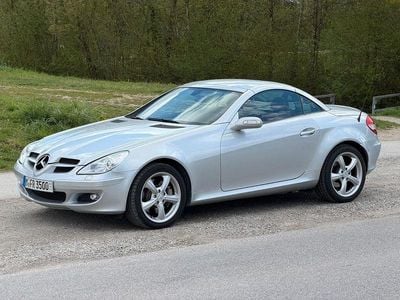 Second-hand Mercedes SLK350 272 CP (200 kW) 2004 Argintiu Cabrio