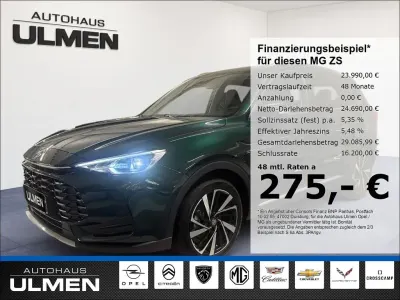Neu MG ZS Luxury 197 PS (144 kW) 2026 Gruen SUV
