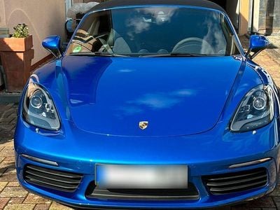 Gebraucht Porsche 718 Boxster 299 PS (219 kW) 2018 Blau Cabrio