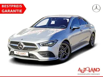 Gebraucht Mercedes CLA200 AMG line 163 PS (119 kW) 2020 Silber Limousine