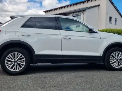 Gebraucht VW T-Roc 116 PS (85 kW) 2020 Weiß SUV