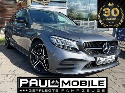 gebraucht Mercedes C300 AMG Navi AppleAndroid LED Leder Parkassist