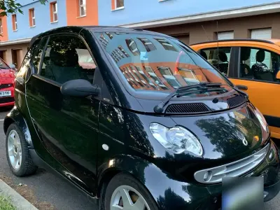 Gebraucht Smart ForTwo Cabrio 799 PS (587 kW) 2003 Schwarz Cabrio