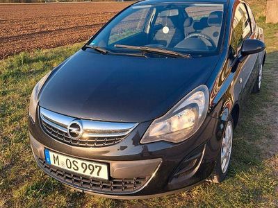 Gebraucht Opel Corsa 69 PS (50 kW) 2014 Schwarz Kleinwagen