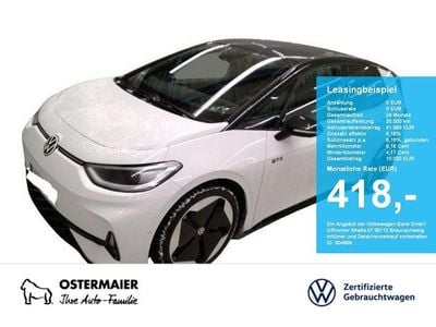 Gebraucht VW ID.3 GTX 239 kW (326 PS) 2025 Gletscherweiß Kleinwagen