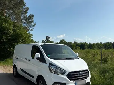 Gebraucht Ford Transit Custom 131 PS (96 kW) 2019 Weiß Van / Kleinbus