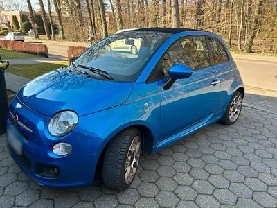 Begagnad Fiat 500S S 69 HK (50 kW) 2015 Blå Cab