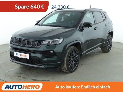 Gebraucht Jeep Compass 241 PS (177 kW) 2022 Grün SUV