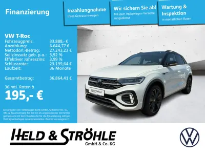 Ny VW T-Roc R-line 150 HK (110 kW) 2025 Hvid SUV