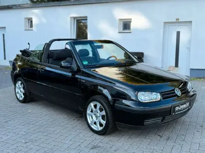 Gebraucht VW Golf Trendline 101 PS (74 kW) 2000 Schwarz Cabrio