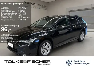Gebraucht VW Golf VIII Life 116 PS (85 kW) 2025 Schwarz Kombi