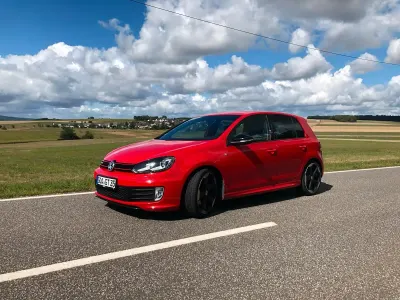 Gebraucht VW Golf VII Edition 235 PS (172 kW) 2012 Rot Limousine