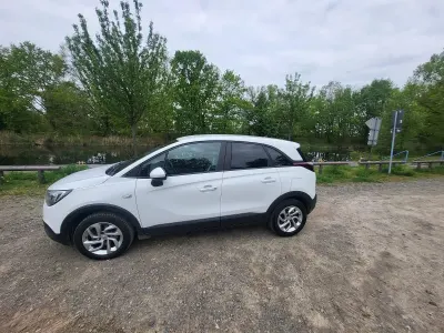 Gebraucht Opel Crossland X 110 PS (80 kW) 2018 Weiß SUV