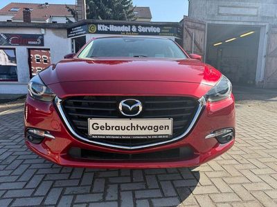Gebraucht Mazda 3 Exclusive 120 PS (88 kW) 2017 Rot Limousine