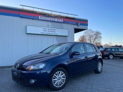Gebraucht VW Golf VI Trendline 80 PS (58 kW) 2009 Blau Kleinwagen