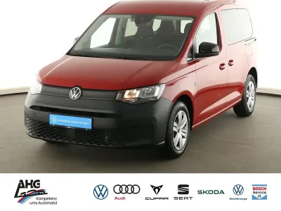 Gebraucht VW Caddy Basis 114 PS (83 kW) 2022 Rot Van / Kleinbus