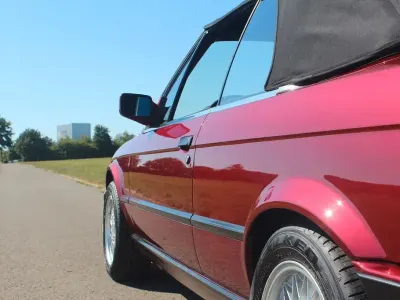 Gebraucht BMW 325 Cabriolet Sport Line 170 PS (125 kW) 1990 Rot Cabrio