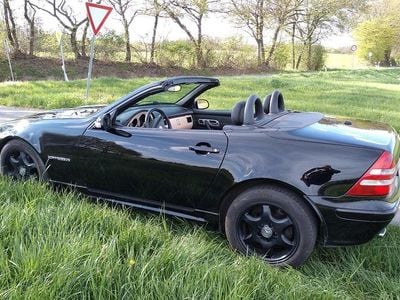 Usata Mercedes SLK230 197 CV (144 kW) 2002 Nero Cabrio