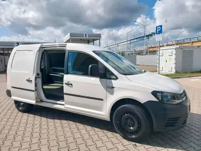 Gebraucht VW Caddy Maxi 102 PS (75 kW) 2019 Weiß Van / Kleinbus