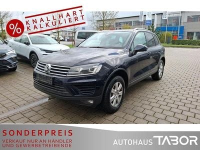 Gebraucht VW Touareg Terrain Tech 262 PS (192 kW) 2016 Moonlight blue SUV
